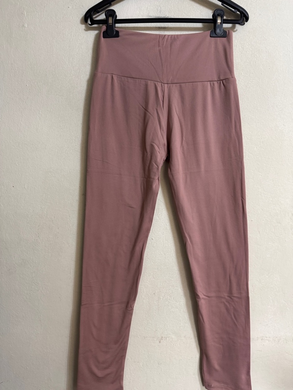 Women's High-Waist Mauve Leggings